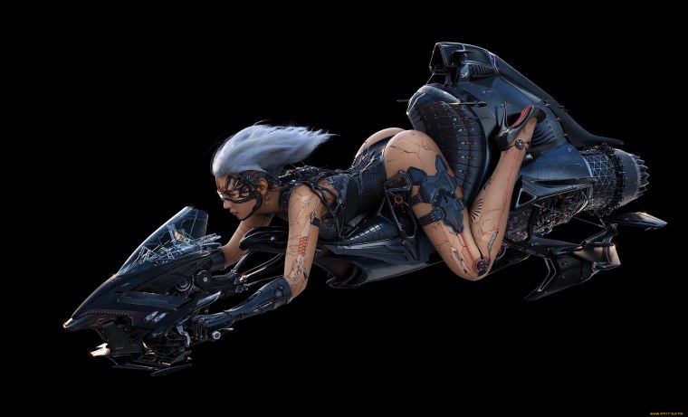 Cyberpunk 2077 мотоциклы
