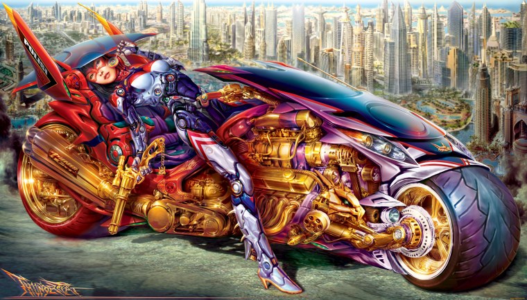Мотоцикл фэнтези