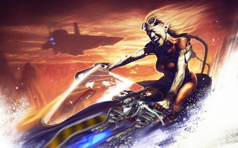 Девушки с оружием фантастика