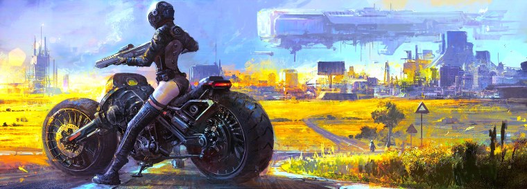 Cyberpunk 2077 байк