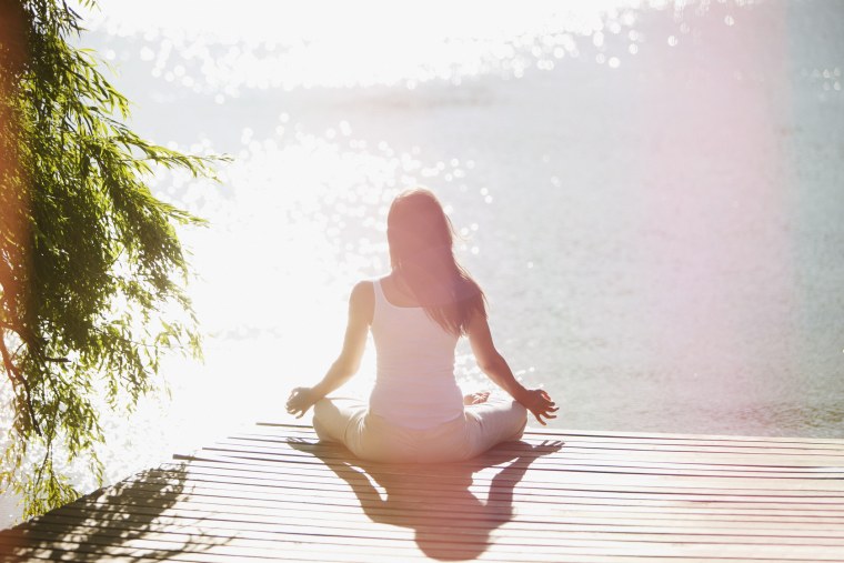 Девушка спокойствие