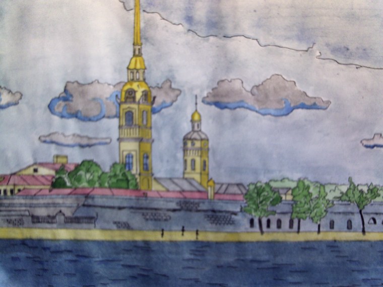 Нева Петербург живопись