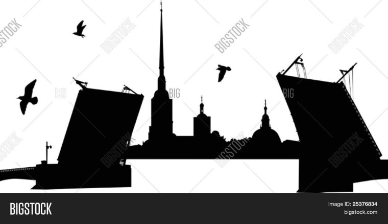 Петропавловский собор в Петербурге рисунок