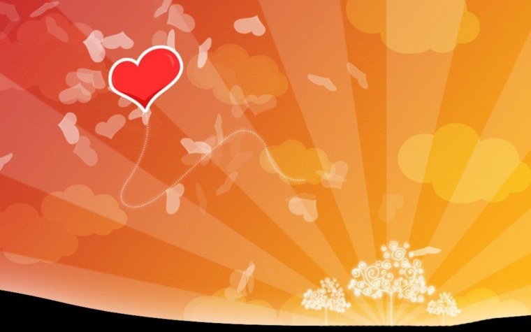 Солнышко с сердечком