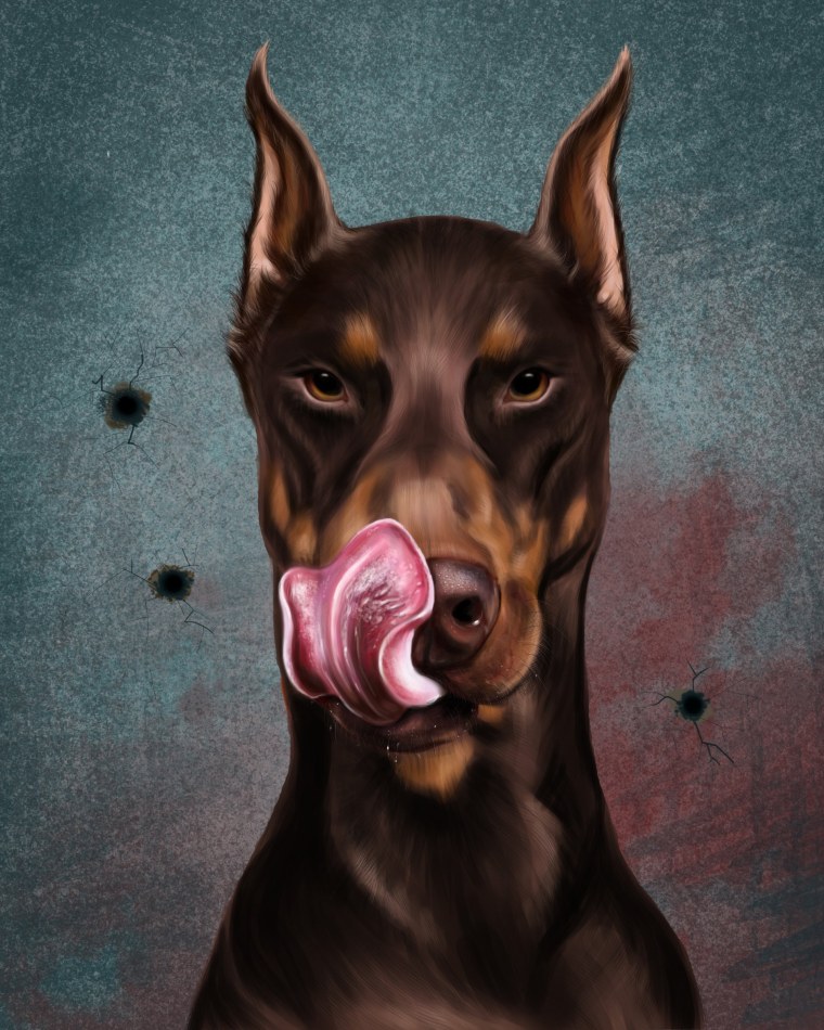 Айкут Айдогду Доберманы