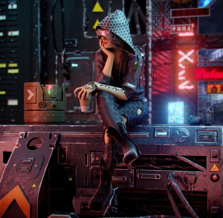 Cyberpunk 2077 Милла Йовович