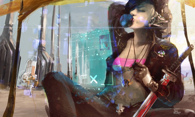 Павел Бонд киберпанк