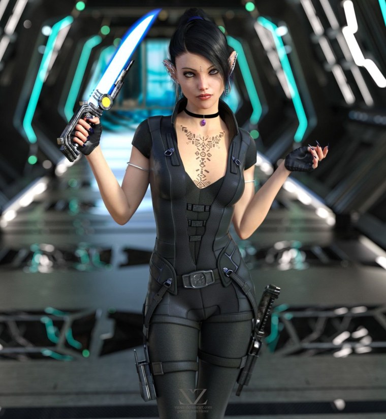 Дакота Смит киберпанк