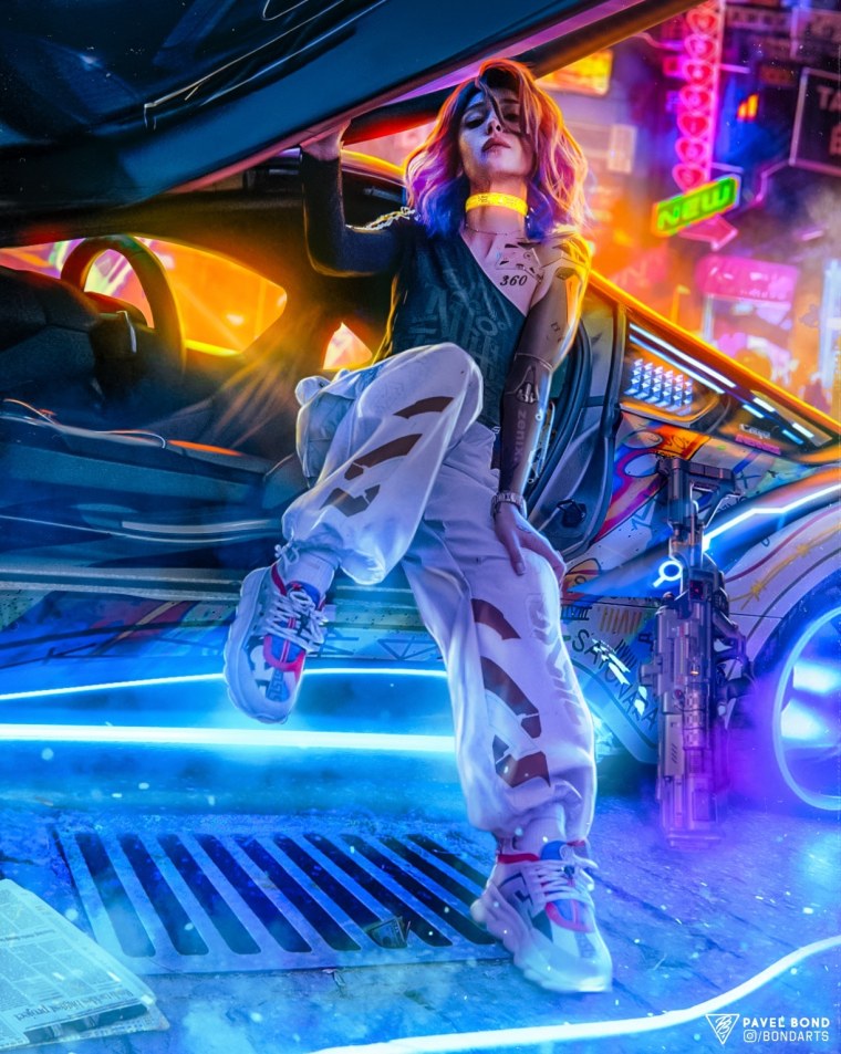 Обои рабочего стола 1920х1080 HD киберпанк