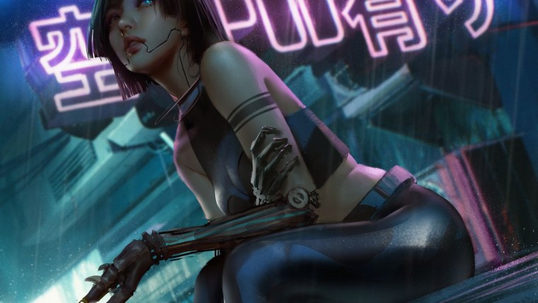 Элизабет киберпанк