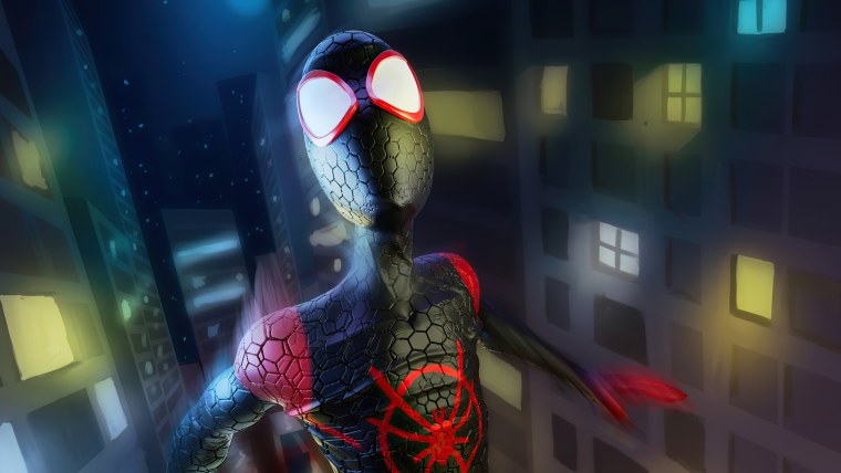 Майлз Моралес арт