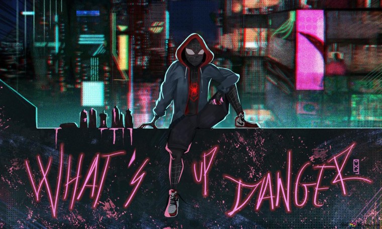 Майлз Моралес человек паук мультик