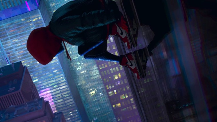 Майлз Моралес прыжок веры