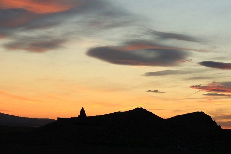 Армения закат