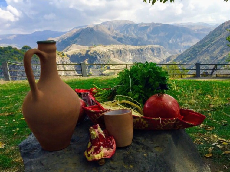 Доброе утро в горах Армения