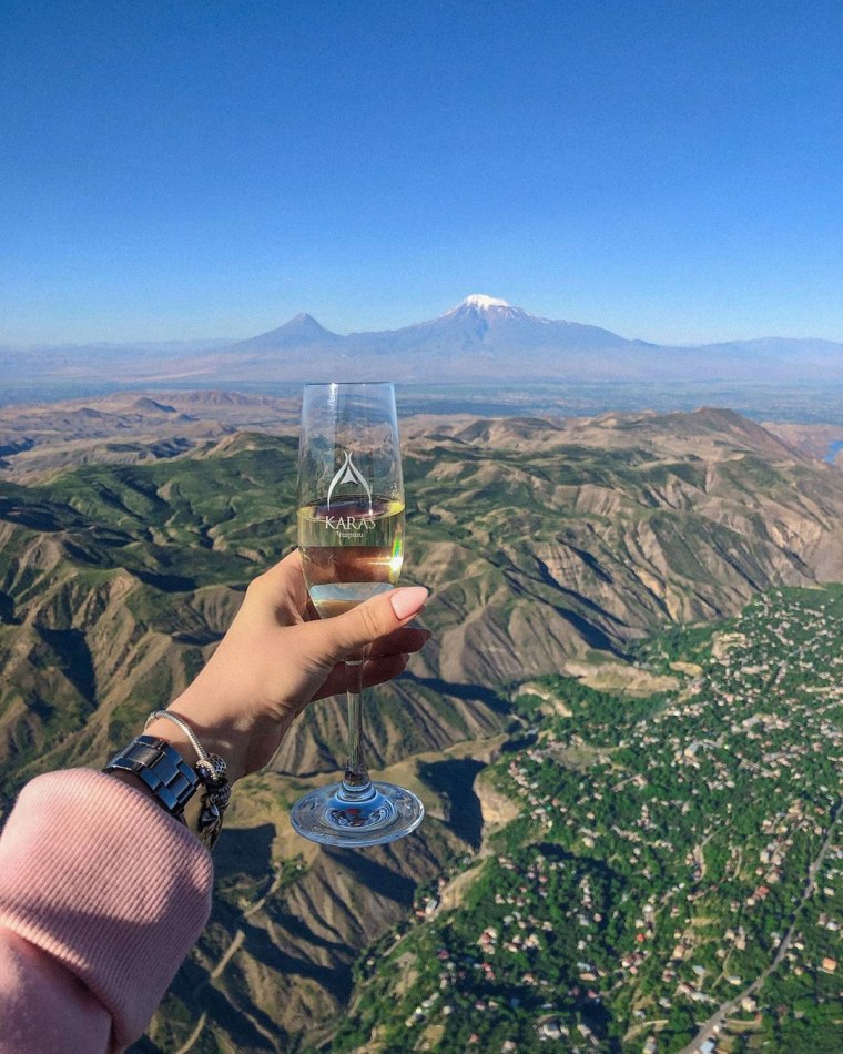 Туристы в Армении