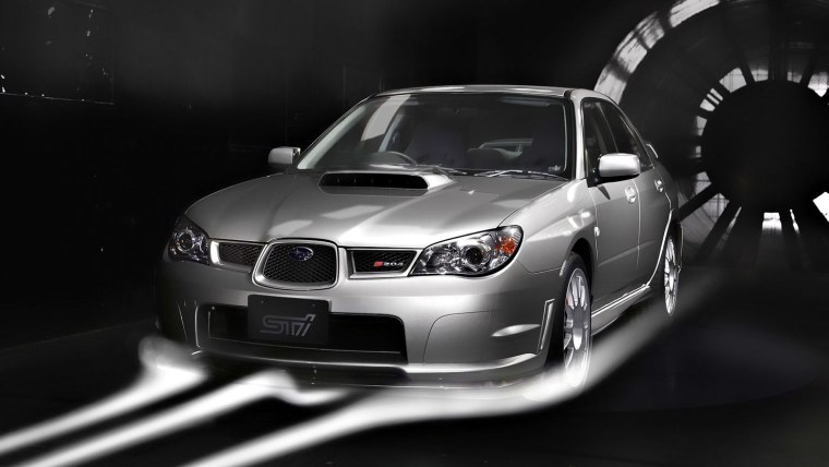 Subaru Impreza WRX черная