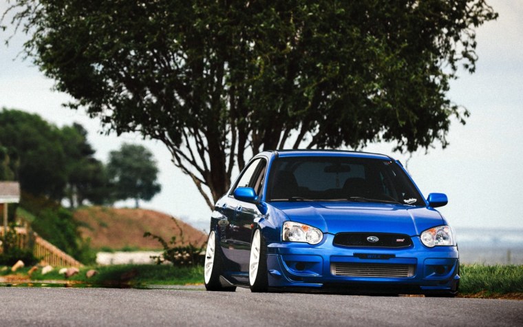 Субару сти ВРХ неон