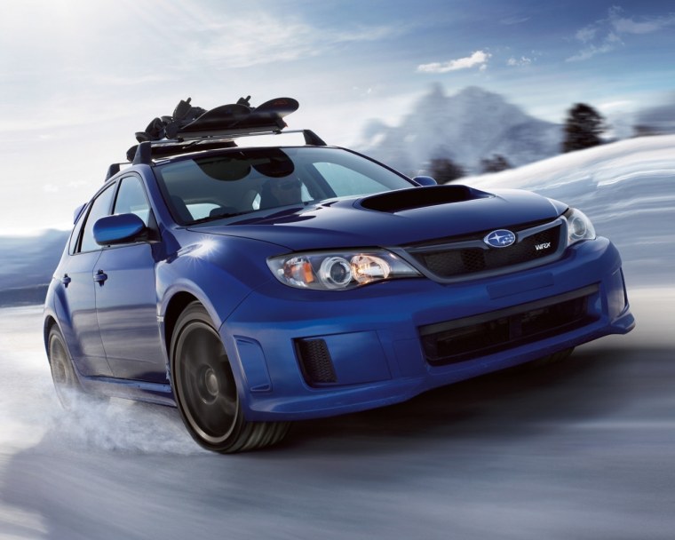 Subaru Impreza WRX STI розовая