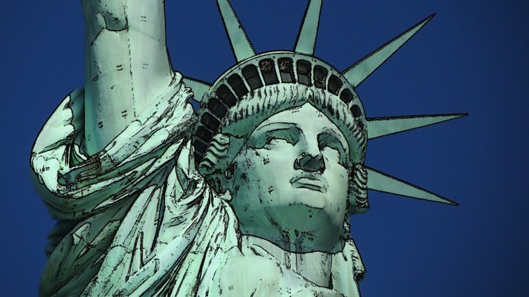 Статуя свободы коронавирус