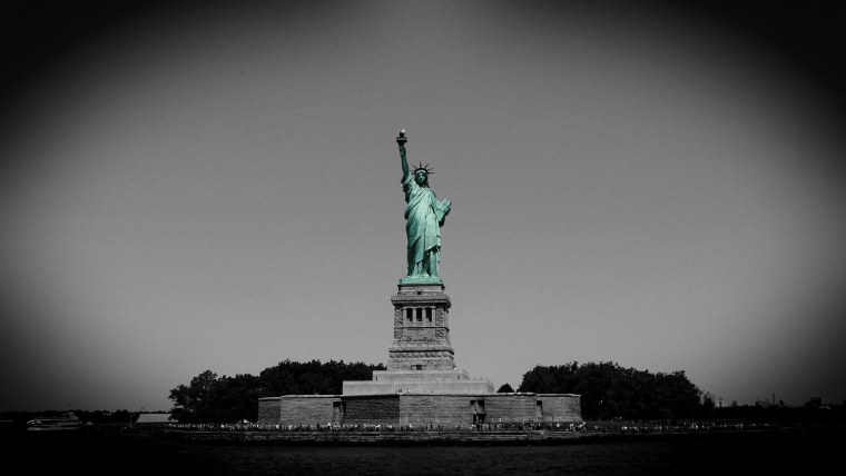 Статуя свободы Нью-Йорк 1920