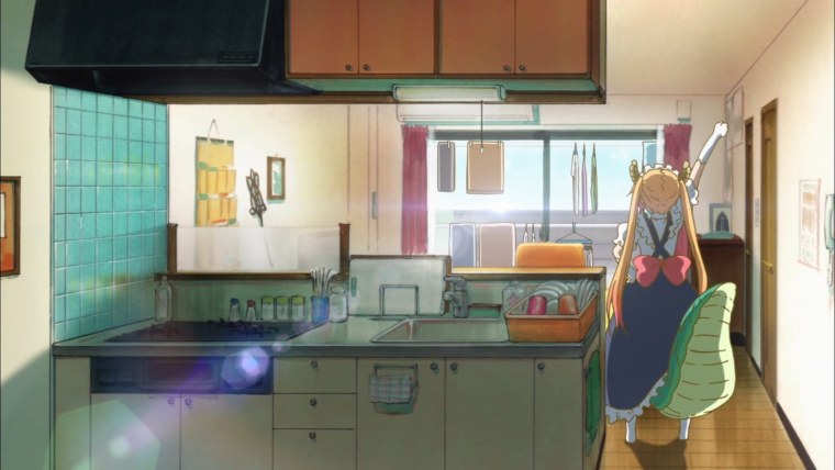 Аниме фон кухня