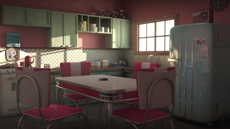 Кухня аниме арт