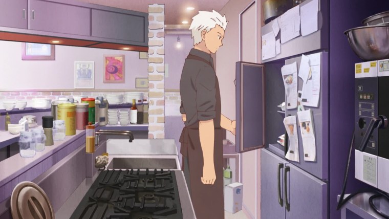 Аниме кухонный стол