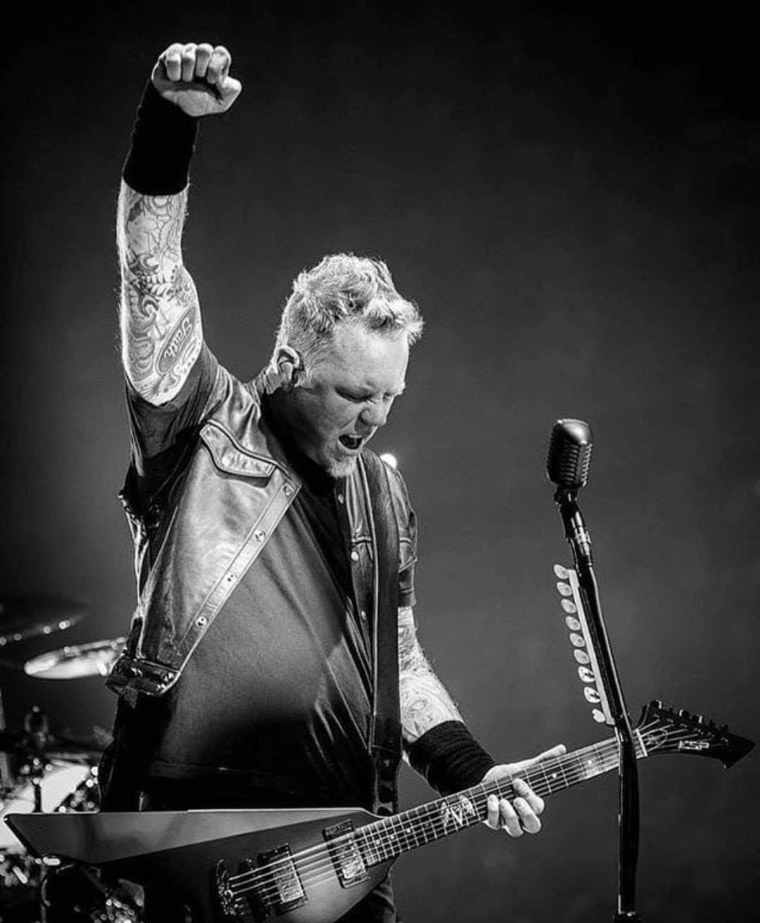 Джеймс Хэтфилд с бородой