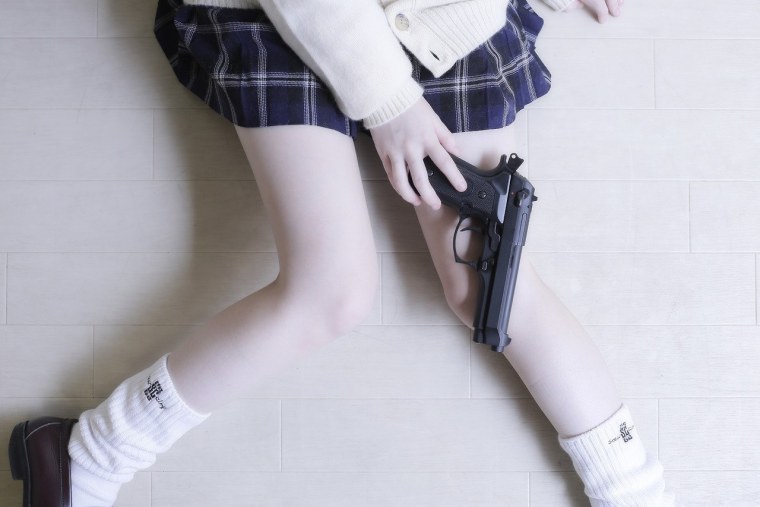 Девушка с пистолетом Эстетика