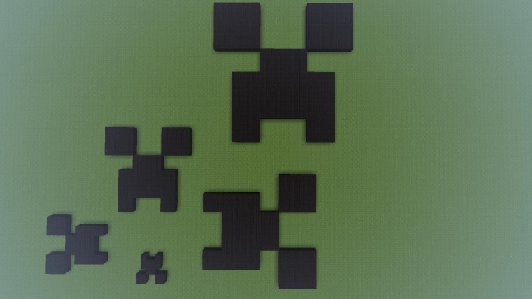 Лицо КРИПЕРА