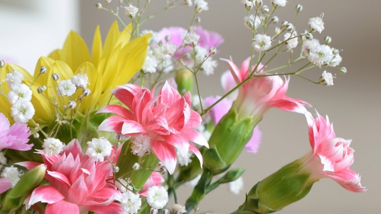 Букет весенних цветов