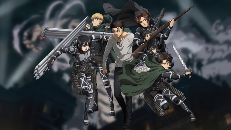 Аниме атака титанов 4 сезон Леви