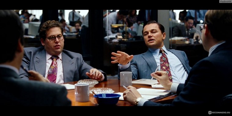 Волк с Уолл стрит ди Каприо и Джона Хилл