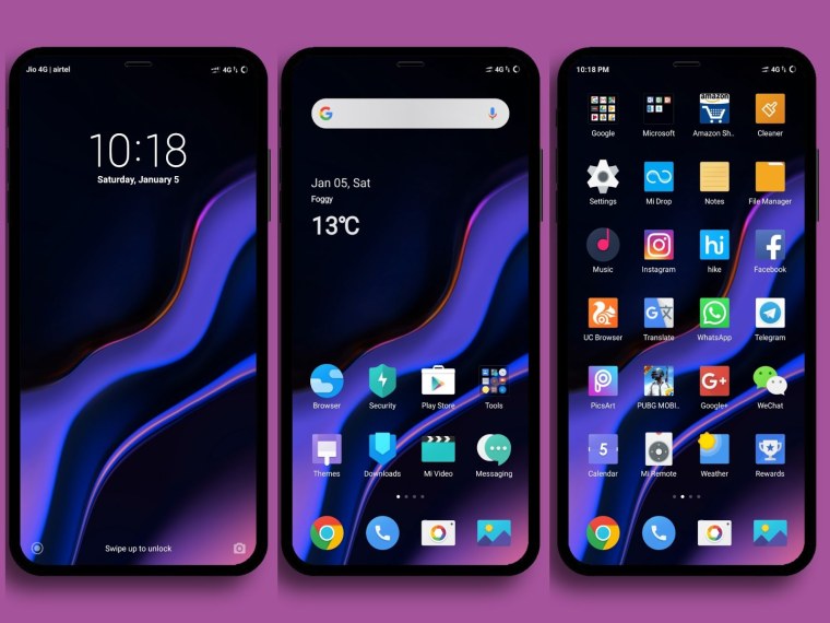 Тема Xiaomi Dark