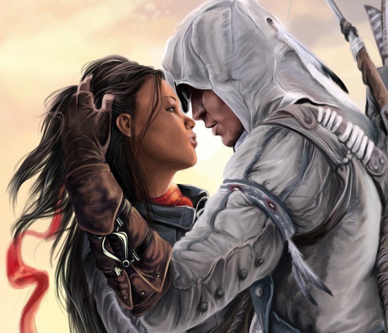 Девушка с белыми волосами