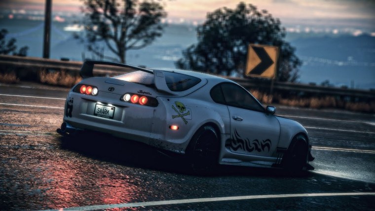 Toyota Supra 4k