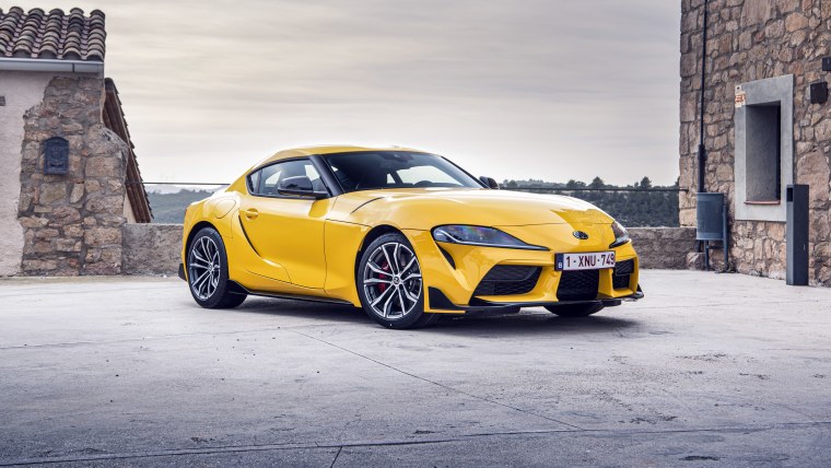 Toyota Supra 2020 Yellow