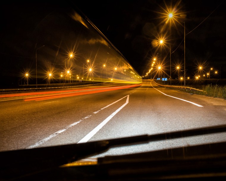 Ночная трасса