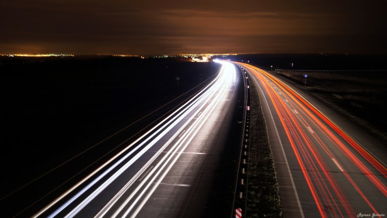 Дорога ночью