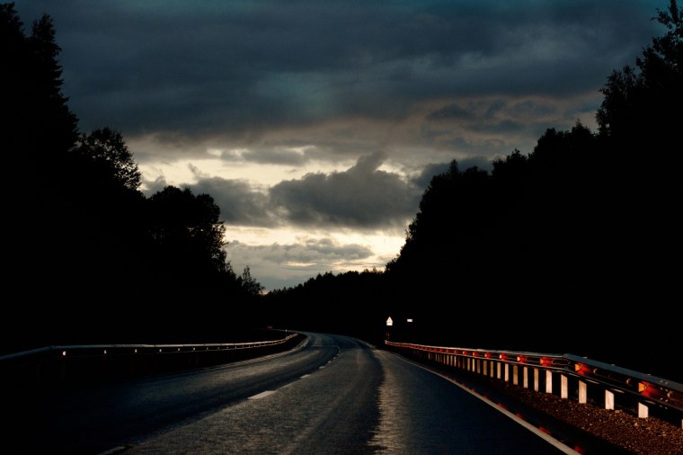 Вечерняя трасса