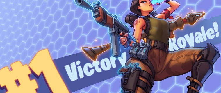 Fortnite 2560 x 1440 шапка