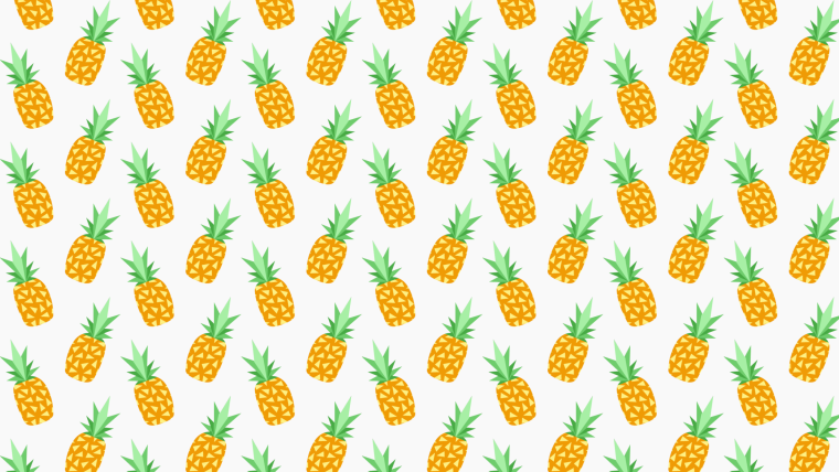 Фрукты на однотонном фоне