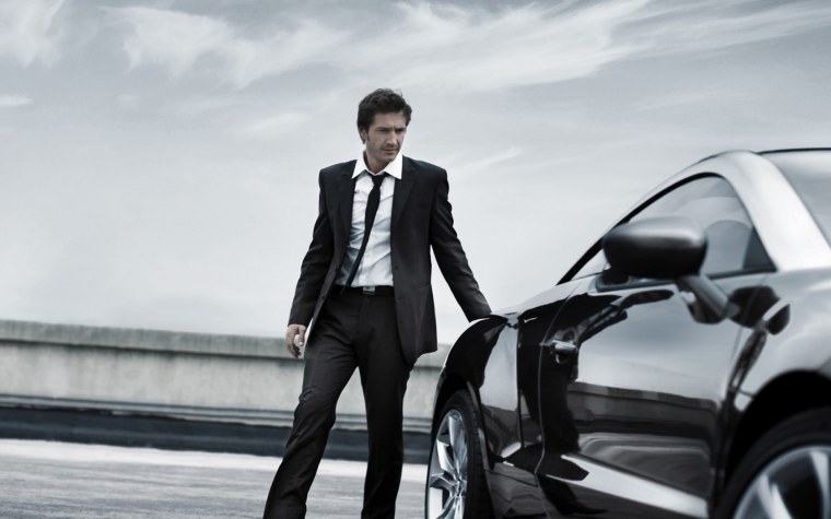 Мужчина в машине