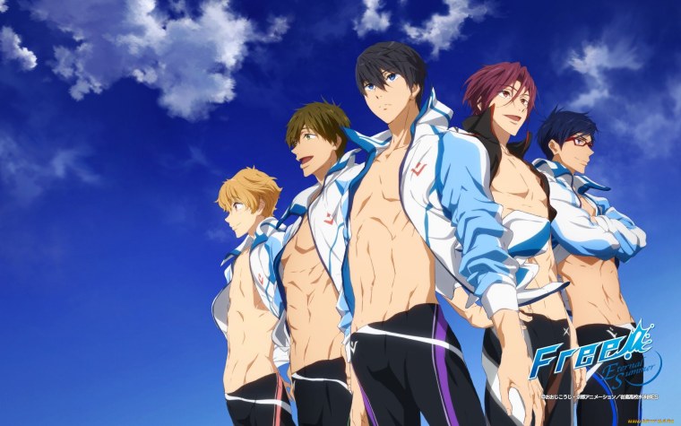 Free iwatobi Swim Club аниме