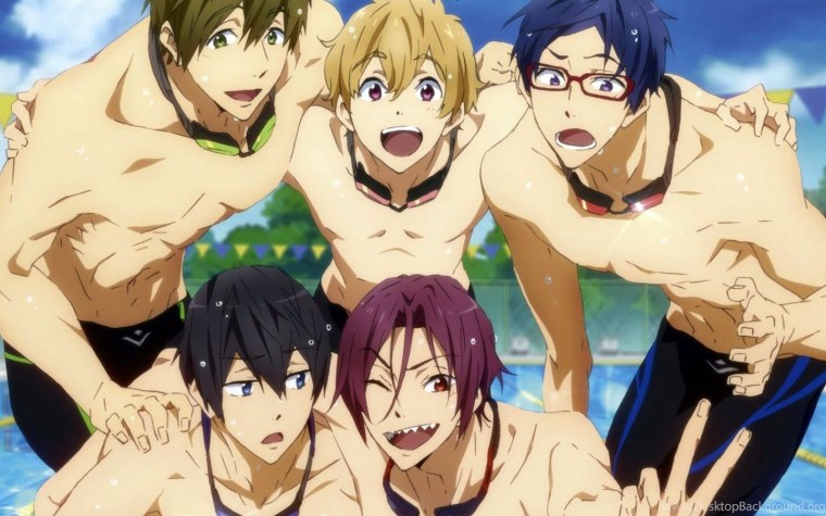 Пловцы Вольный стиль аниме