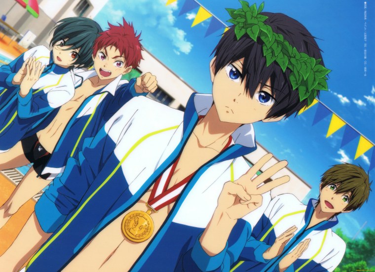 Аниме высокая скорость 1 сезон