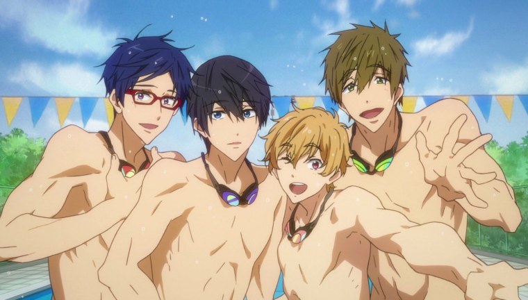 Free iwatobi Swim Club аниме