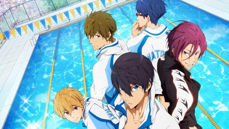 Free iwatobi Swim Club аниме