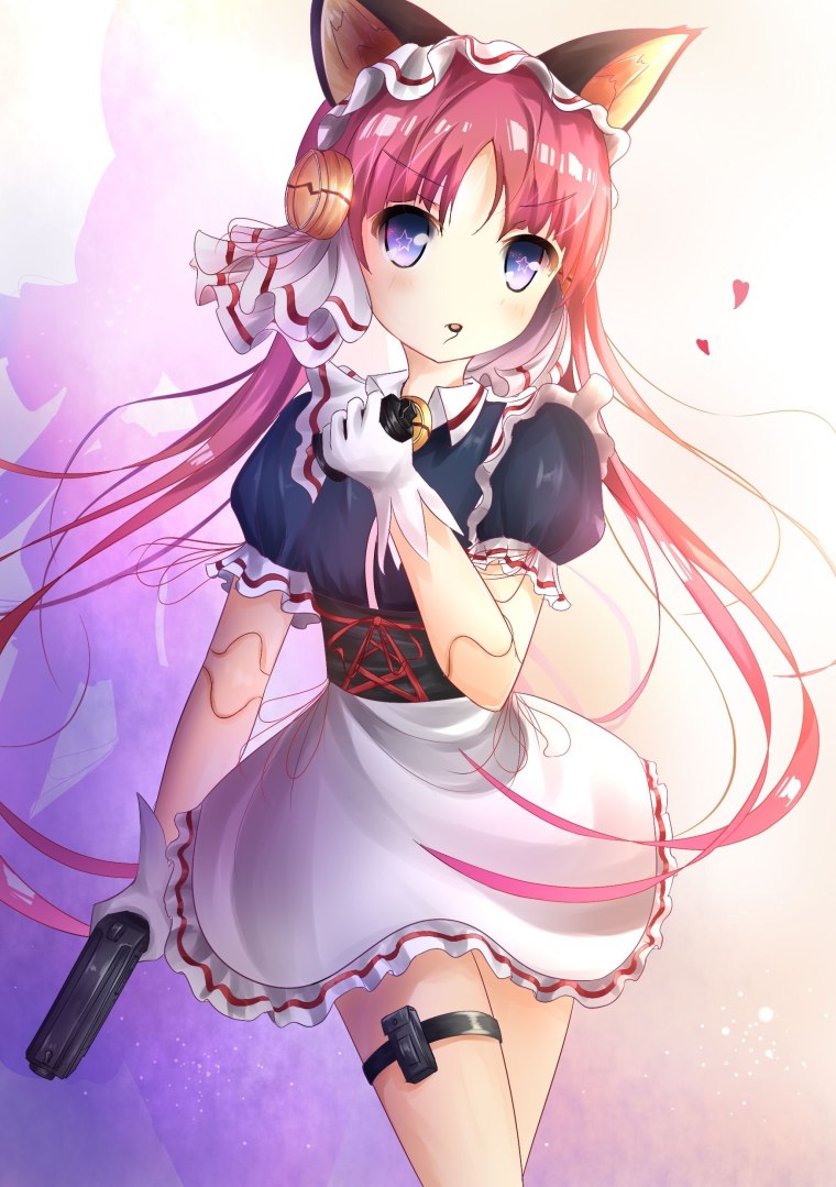 Аниме няшка с ушками